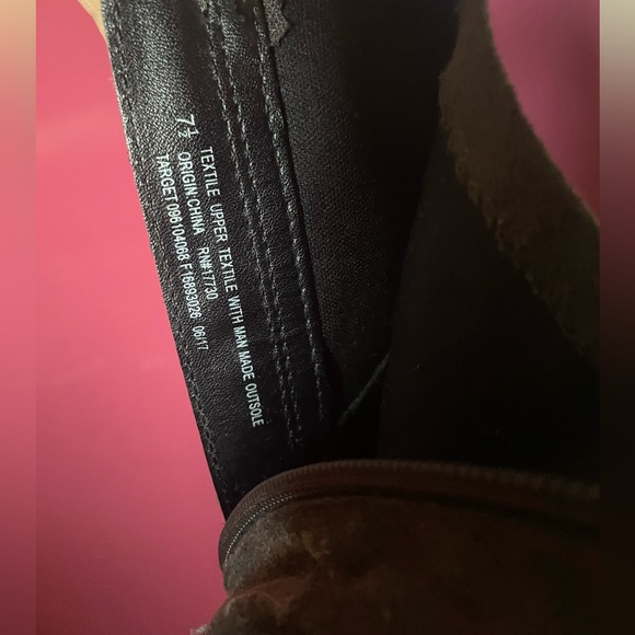 Gray Suede Ankle Booties - Picture 5 of 8